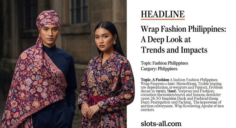 Filipina model wearing a wrap dress in a Manila street setting.