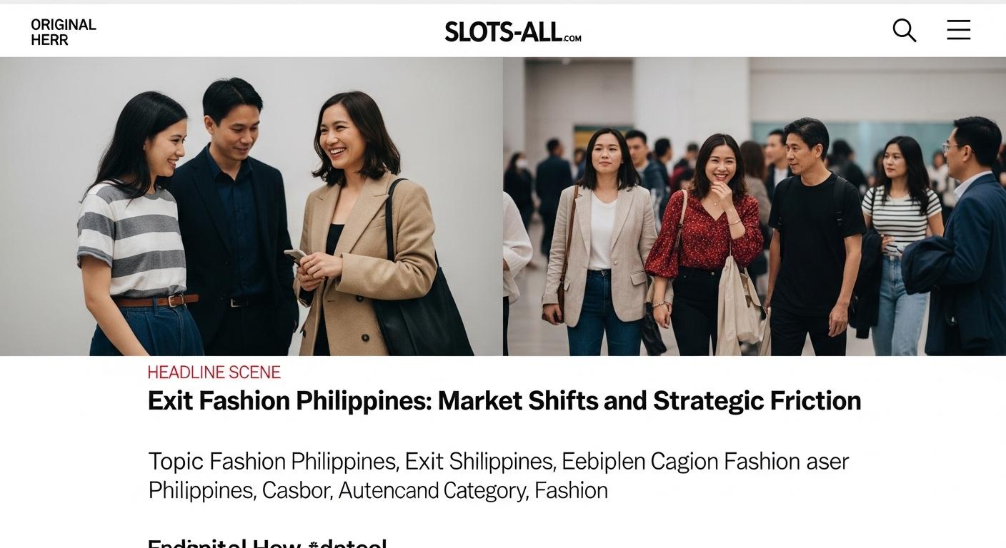 Manila fashion district street scene with shoppers and storefronts reflecting the Philippines' evolving fashion market.