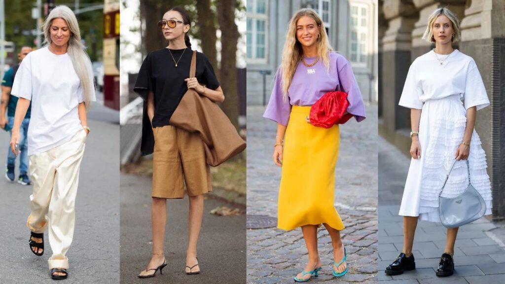 oversized summer outfit casual style