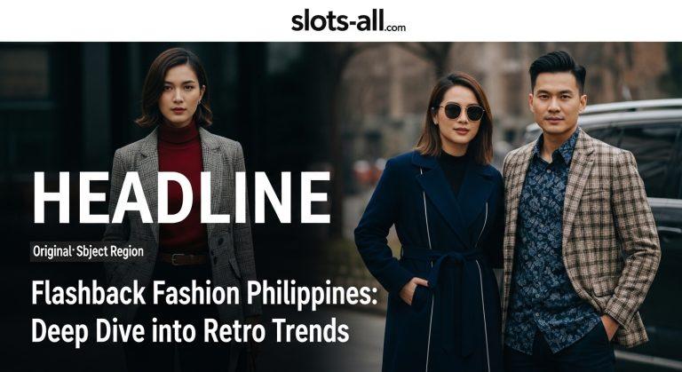 Manila fashion scene blending retro and contemporary styles with influencers and local craftsmanship.