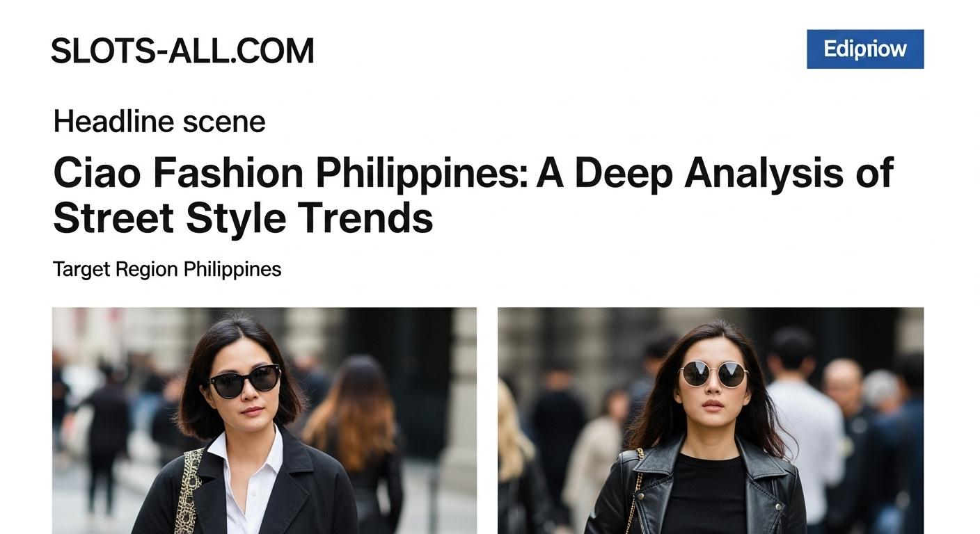 Filipino street fashion in Manila blending Italian-inspired silhouettes with local textiles.