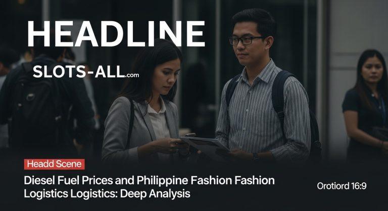 Manila fashion storefront with diesel price chart backdrop