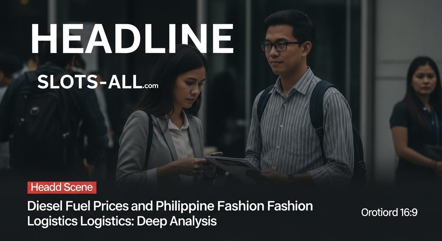 Manila fashion storefront with diesel price chart backdrop