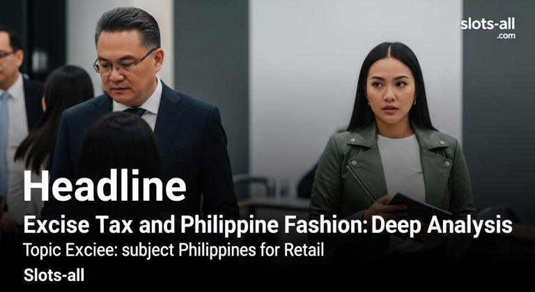 Philippine fashion retail scene amid excise tax discussions.
