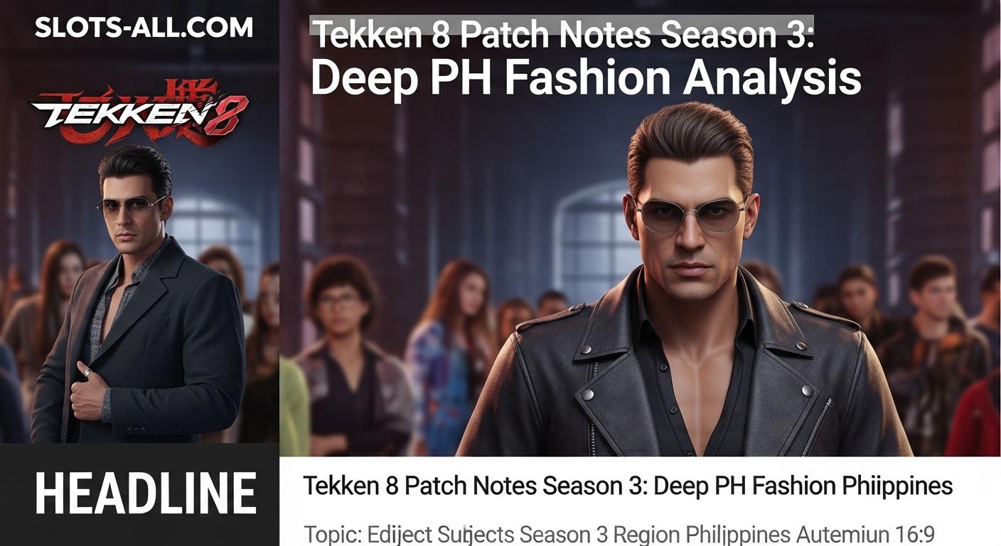 PH fashion-forward gamer at Tekken 8 Season 3 event